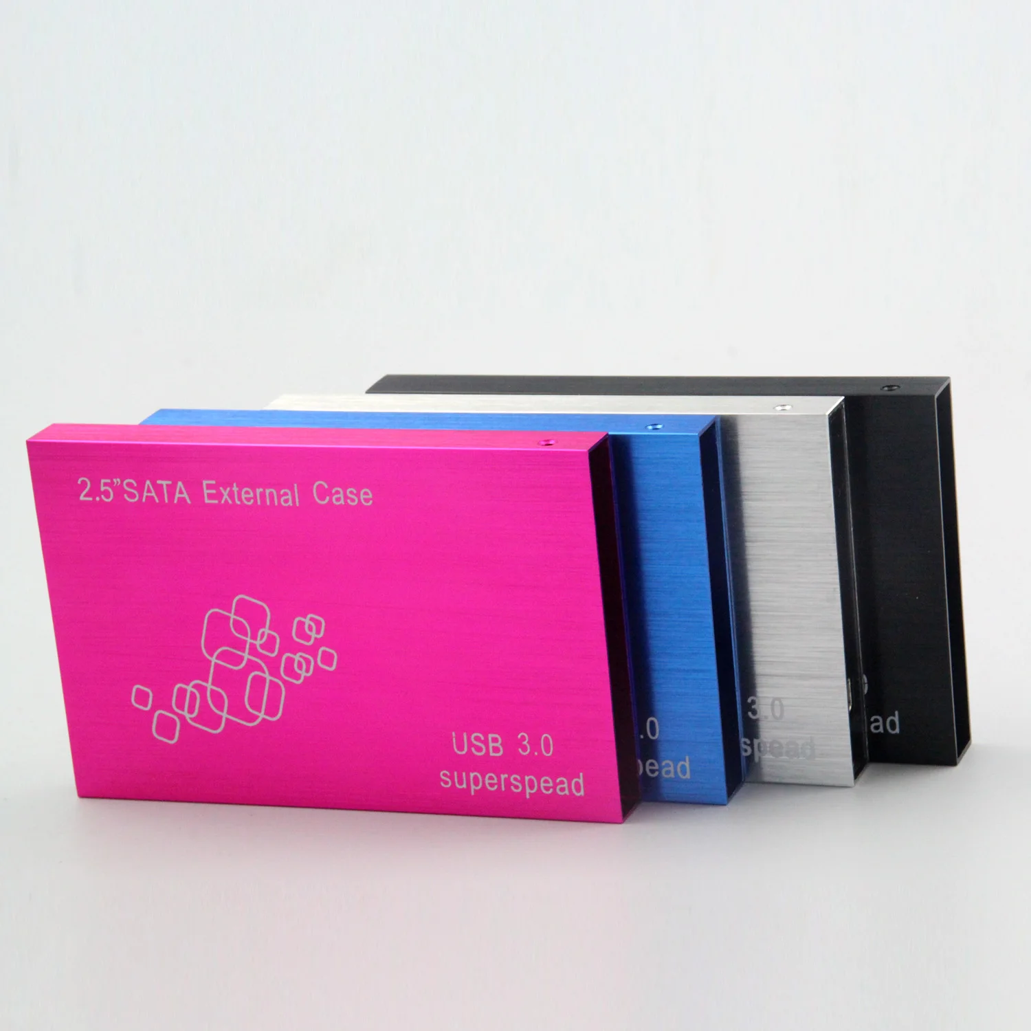 4 цвета 2,5 дюйма чехол для ноутбука SATA HDD Sata USB 3,0 SSD HD жесткий диск Внешний корпус для хранения с кабелем USB 3,0