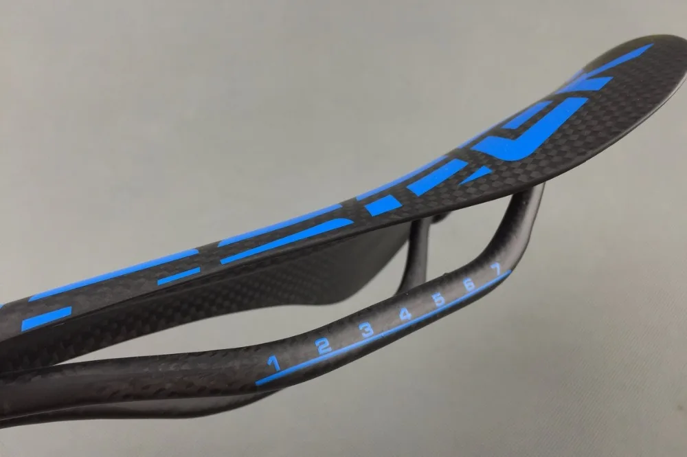 Toseek Полный углеродного седло синий супер полный дороги углерода велосипед место