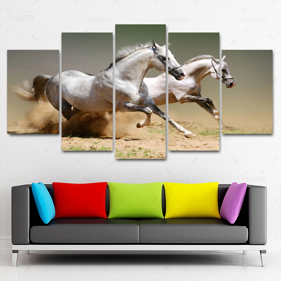 

HD print olieverf Film modulaire foto Scenery poster kind room decor woondecoratie 5 stks canvas art z462