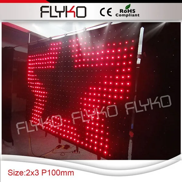 Светодиодный экран p10 2х3 м сценический фон с синим изображением видео бесплатная