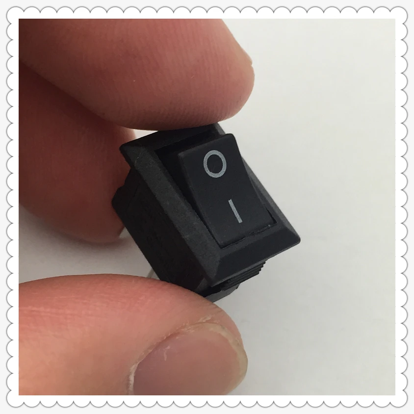 10 шт./лот 10*15 мм SPST 3PIN вкл/выкл G123 перекидной клавишный выключатель 3A/250 в