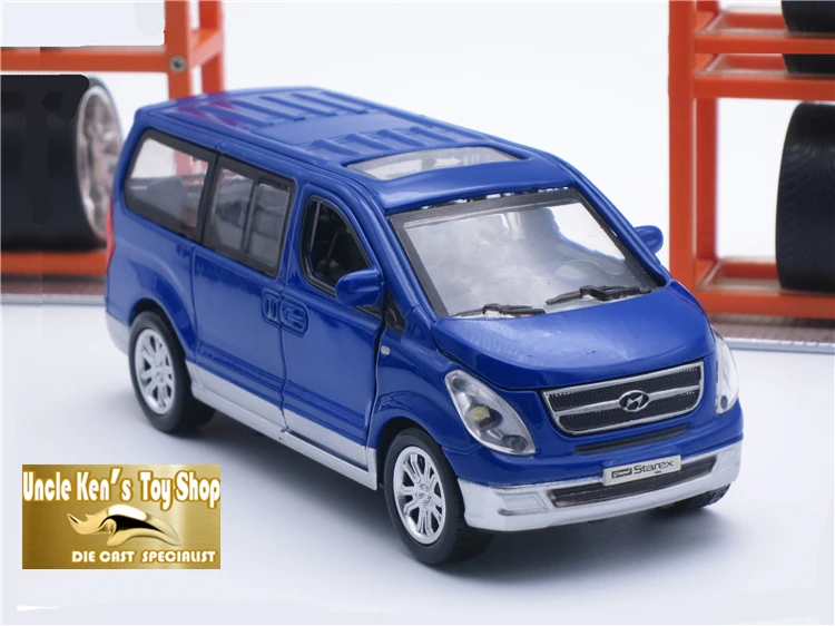 Металлический автомобильный набор Hyundai starex для литья под давлением модель с 1:38