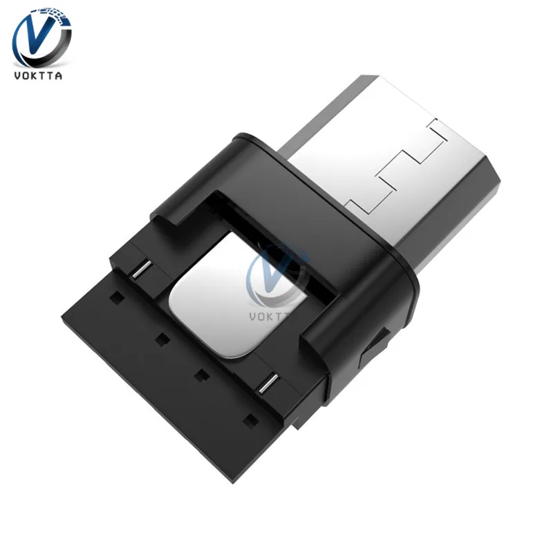 10 шт. Micro USB штекер разъем DIY комплект с чехлами черный Мини сварочный Тип