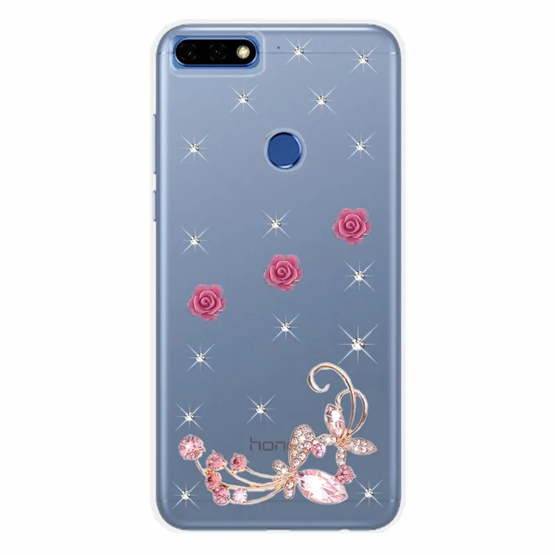 Чехол для телефона Huawei P20 lite 20 Mate 10 9 Pro P Smart plus 7a Honor 8C Y6 Y5 Prime 2018 прозрачный чехол с