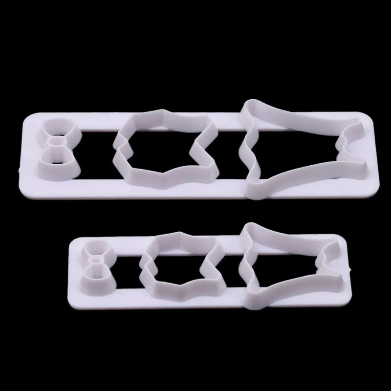 Gingerbread Cookie Cutter Plastic Christmas Biscuit Mold Fondant Man Cake Decor Cutting Dies | Дом и сад