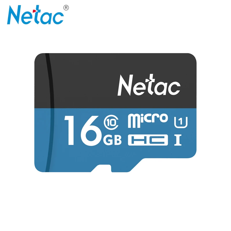 Новогодняя карта памяти класс 10 оптовая цена TF оригинальная Netac P500 16 Гб Micro SDHC