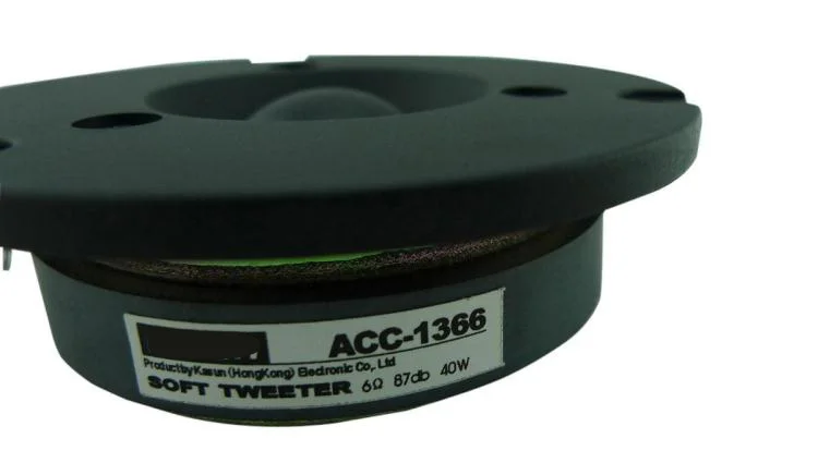 2 шт./лот Kasun HiFi silk soft superb Dome speaker driver unit tweeter 3 дюйма 78 мм 6 Ом ACC 1366|dome speaker|speaker tweeterspeaker