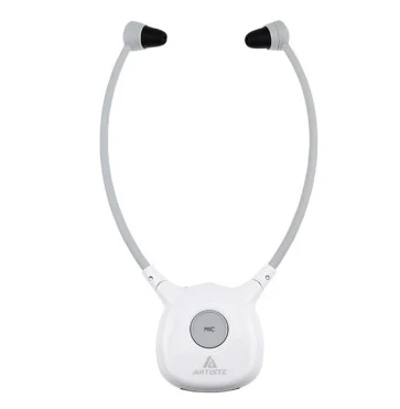 Горячая артистическим APH100 ТВ слуховой аппарат наушник Беспроводной 2 4G Hi Fi