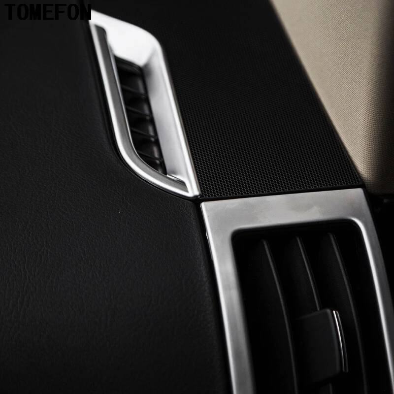 TOMEFON 6 шт. для Land Rover Freelander 2 LR2 2012 2015 спортивный хром внутренняя крышка кондиционера