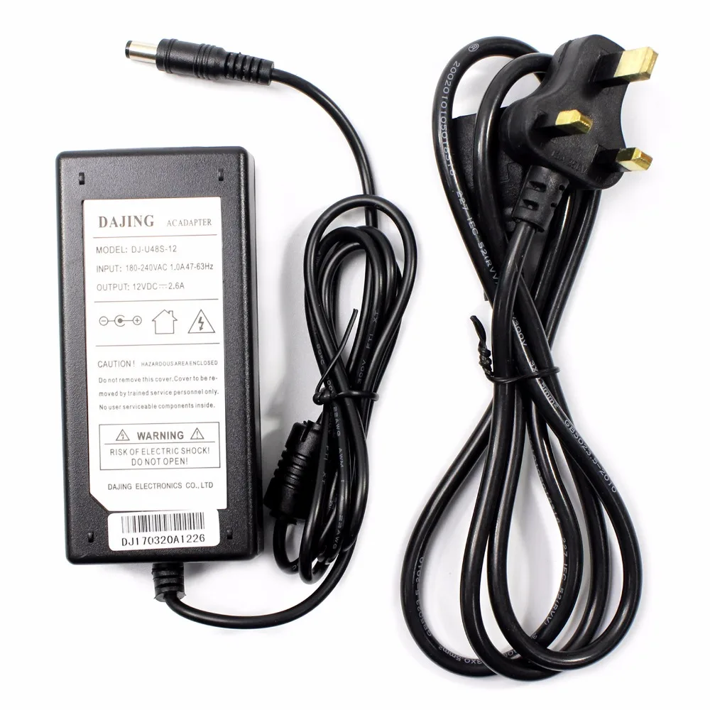 12VDC 2.6A 40W AC адаптер питания для ЖК монитора (один из них UK DE FR US/NEMA AU EU Plug)|adapter ac|adapter