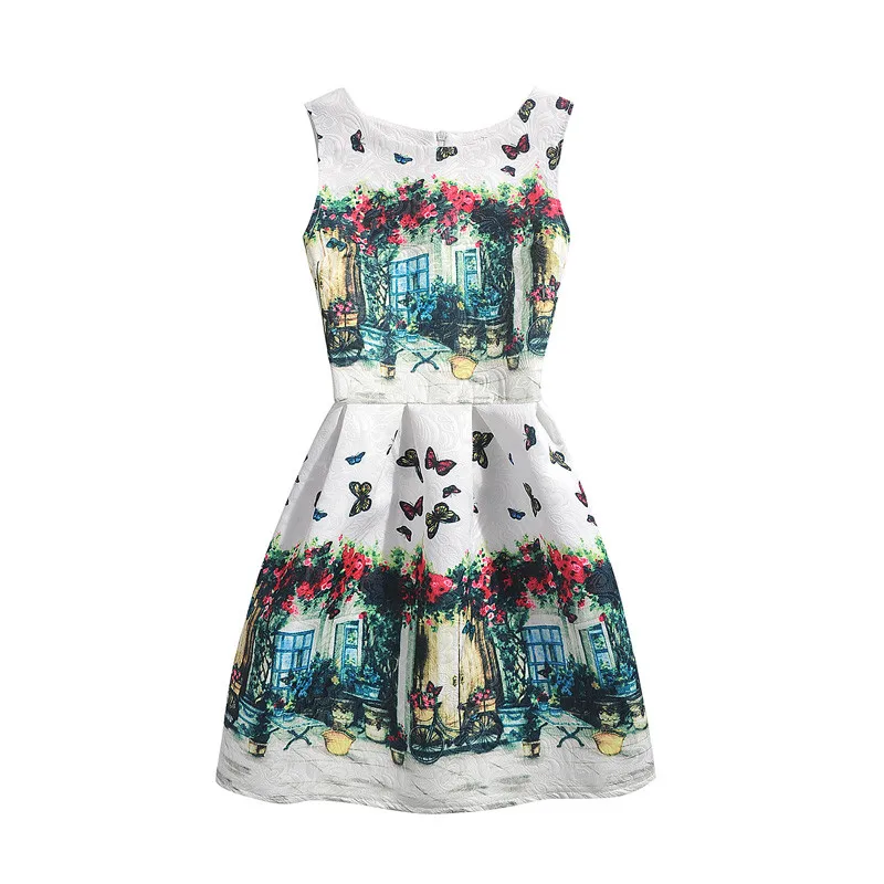 2020 модное летнее платье для мамы и дочки вечерние платья с принтом бабочки