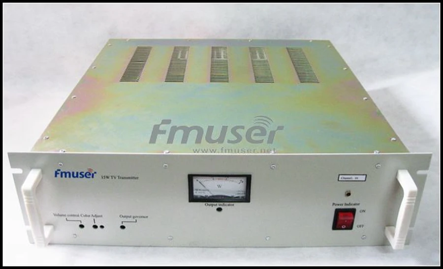 Бесплатная доставка FMUSER fm 15t 15 Вт ТВ передатчик UHF/УКВ аналоговый PAL/NTSC для