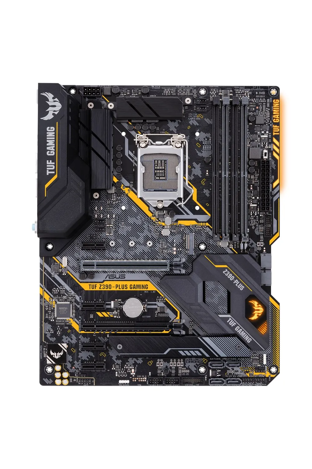 ASUS Туф Z390-PLUS игровой S1151 Z390 ATX SND + GLN U3.1 M2 SATA6 DDR4 в | Компьютеры и офис
