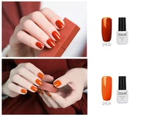 rosalind nail gel polish 1pcs 7ml maple leaf colors series hybrid primer soak off lacquer uv for stamping need topbase coat
