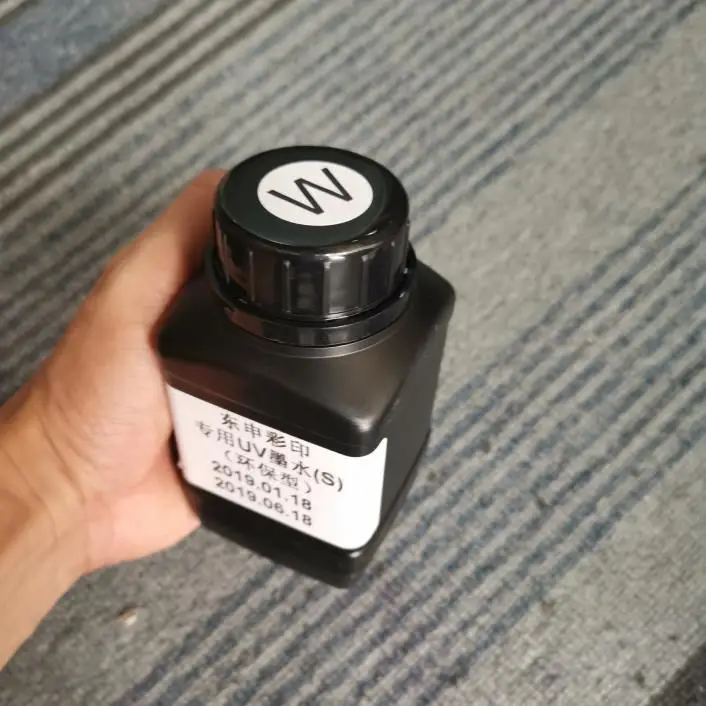 250ML / 500ML One Bottle White / CMYK Color UV Ink For Epson 1390 L800 1400 1410 R280 R290 R330 L1800 L805 A4 A3 SGS ROHS