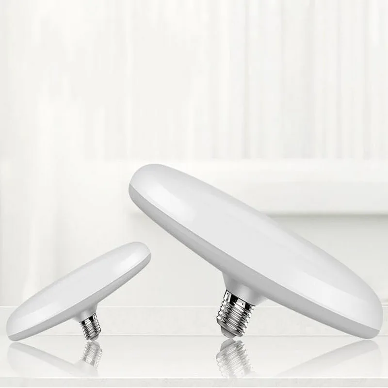Светодиодный светильник UFO E27 20 Вт/30 Вт/60 Вт 1800LM 7530 SMD высокая яркость пластиковый светодиодный светильник-лампа глобус светильник Летающий светильник-тарелка Точечный светильник Bu