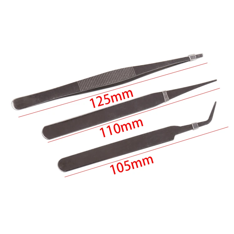 Инструмент для моделирования пинцет подходит модели металлические щипцы 3 шт