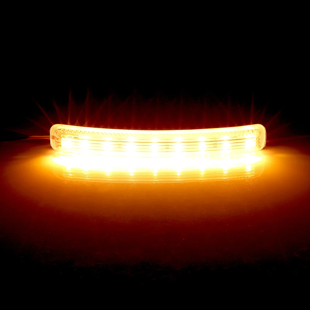 2х Универсальный светодиодный светильник для зеркала заднего вида лампа мигалка