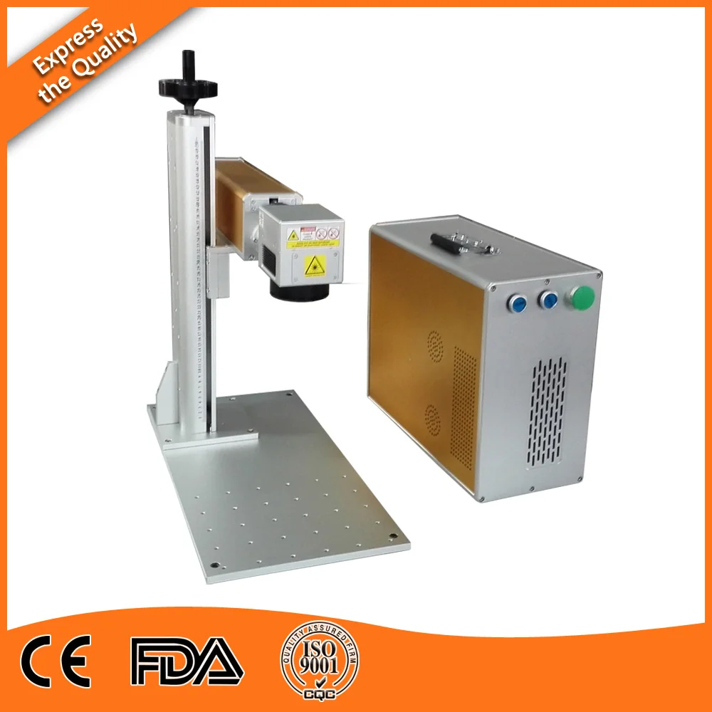 Машина маркировки лазера оптического волокна 50 W для металла/волокна с