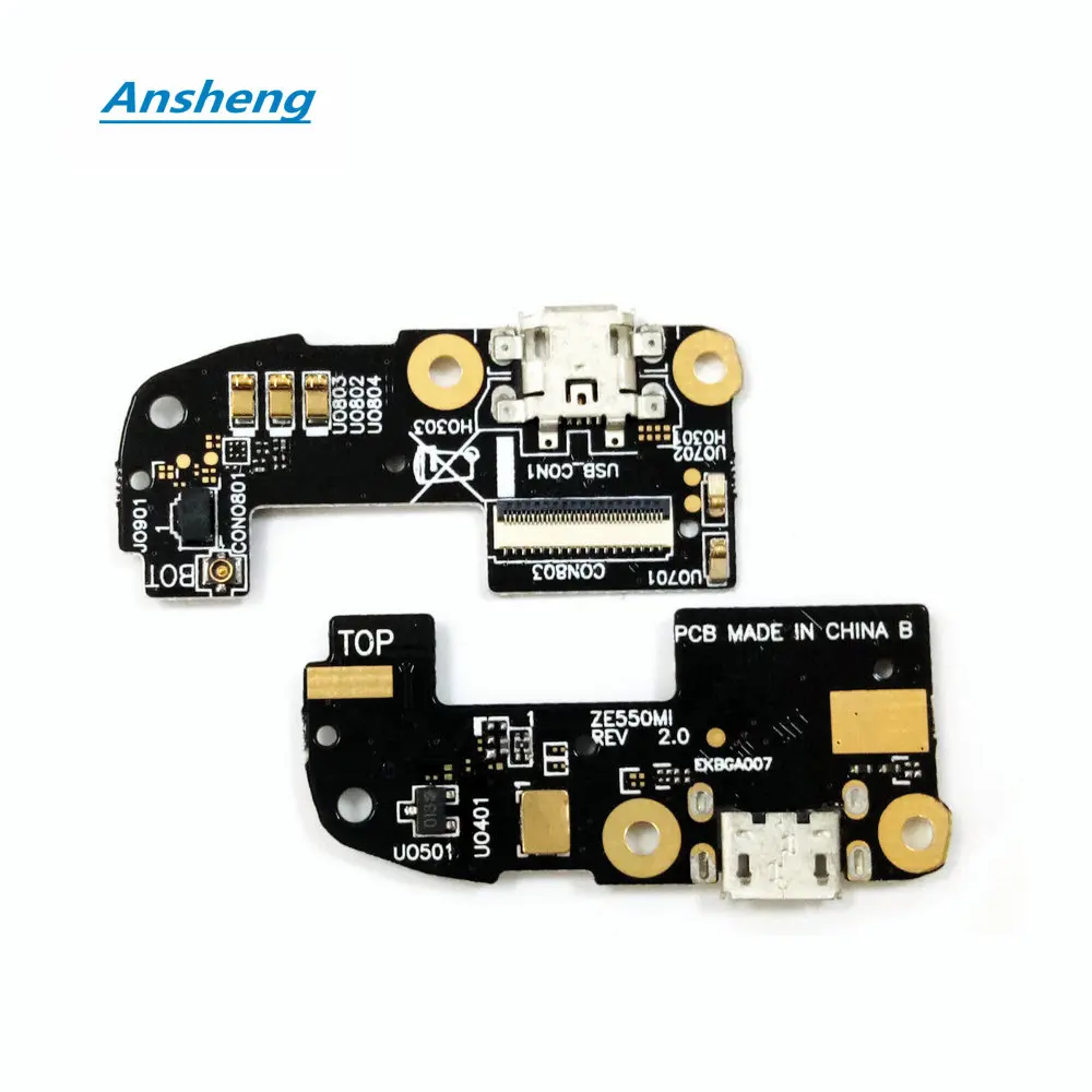 Ansheng USB зарядное устройство док-станция для передачи данных плата гибкий кабель