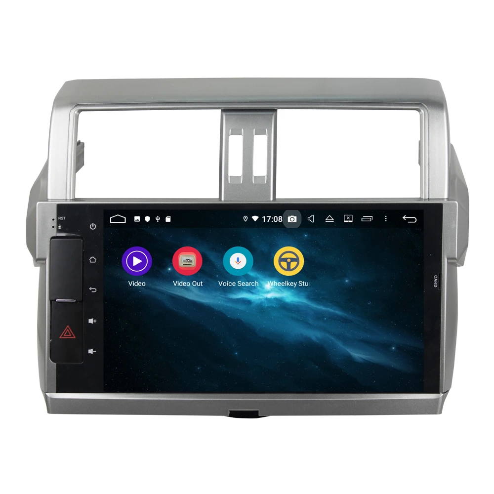 Автомагнитола с GPS навигацией 4 + 64 ГБ Android 9 для Toyota Land Cruiser 150 автомагнитола