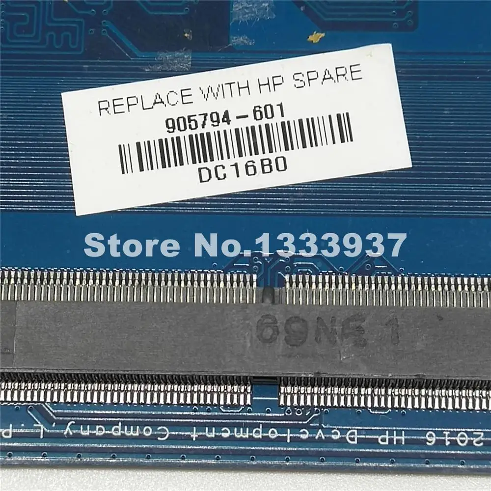 Günstig 905794-601 905794-001 Für HP Probook 440 G4 430 G4 440-G4 430-G4 Laptop Motherboard I5-7200U SR2ZU SR342 DA0X81MB6E0 MAINBOARD