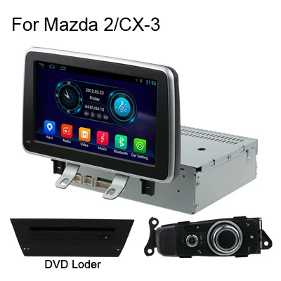 for Mazda 2 CX-3 SINOSMART четырехъядерный Android 8,1 2G ram автомобильный Радио gps навигатор плеер для Mazda 2/Mazda 3/Axela/CX-3- без Canbus - Цвет: for Mazda 2 CX-3