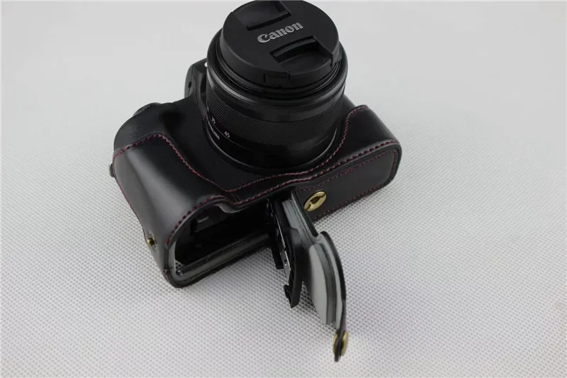 Защитный чехол из искусственной кожи для камеры Canon EOS M50 EOSM50|Сумки