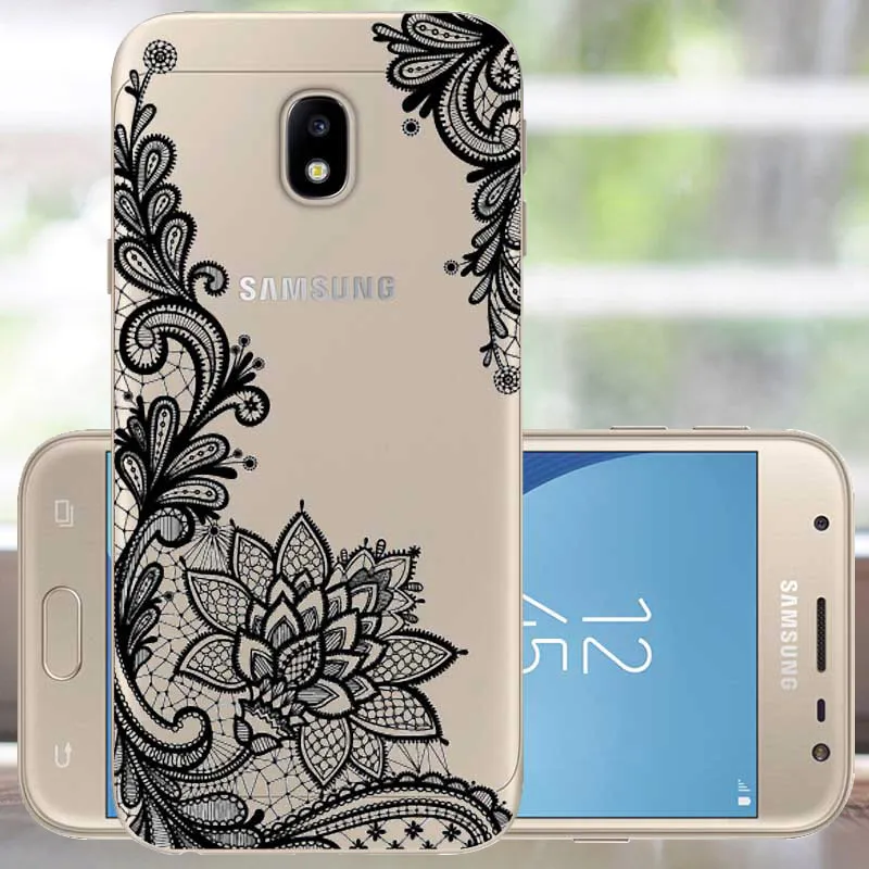 Чехол для Samsung Galaxy J3 2017 силиконовый чехол бампер j330F милый чехол|Бамперы| |