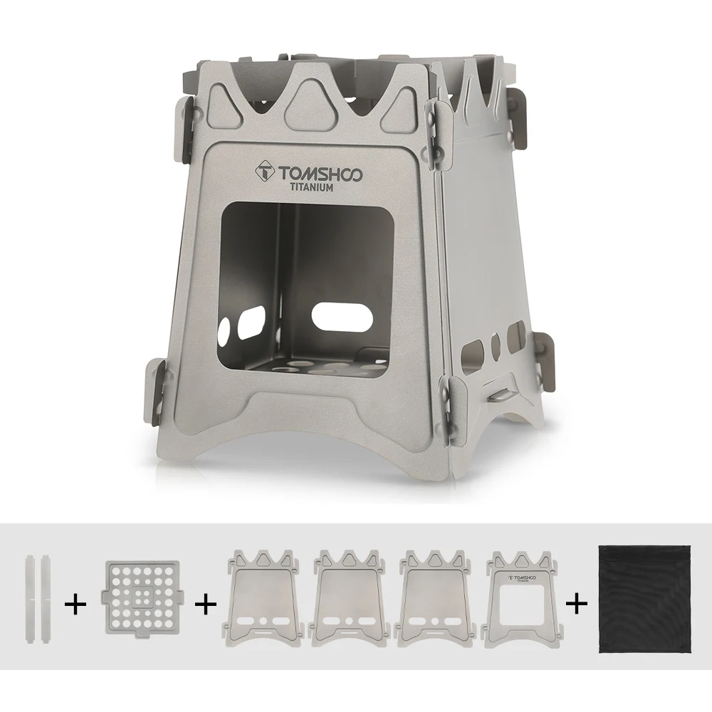 Microfibre sleepwear Portable Titanium Wood Stove for Backpacking, Camping, and Outdoor Cooking: TOMSHOO Lightweight Firewood Furnace for BBQ, Picnic, and Survival Microfibre sleepwear Portable Titanium Wood Stove for Backpacking, Camping, and Outdoor Cooking: TOMSHOO Lightweight Firewood Furnace for BBQ, Picnic, and Survival