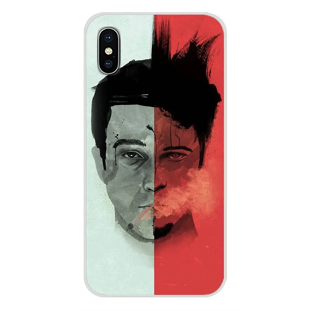 Хит продаж Бойцовский клуб Эдварда Нортона для Apple iPhone X XR XS MAX 4 4S 5 5S 5C SE 6 6S 7 8 Plus ipod