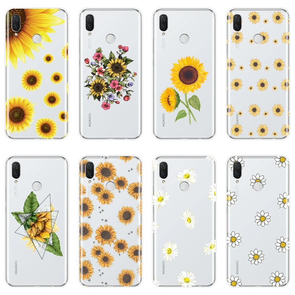 Мягкий силиконовый чехол из ТПУ для телефона Huawei Nova 3 3I 3E 2i 2 Lite Plus задняя крышка с
