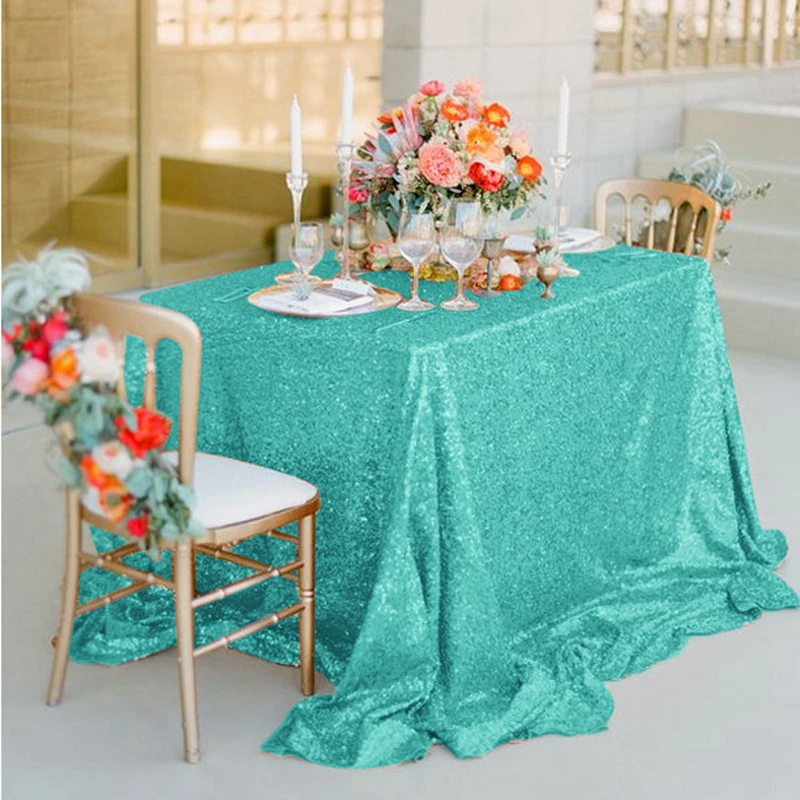 ShinyBeauty 60x102 in-150x260cm, королевский синий/розовый/розовое золото, скатерть с пайетками/скатерть/накладки на стол для свадьбы/вечерние/мероприятия