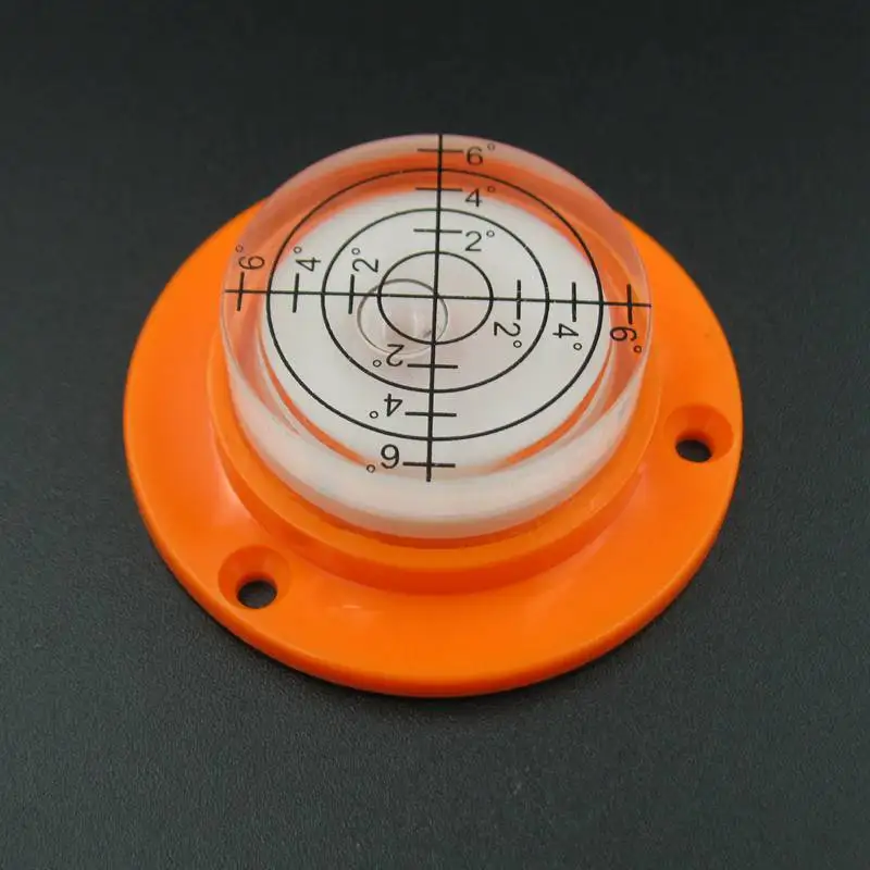 (10 шт./лот) 50*17 мм пузырьковый уровень Bullseye Spirit Level круглые Пузырьковые