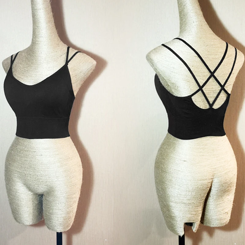 

Топ женский для латиноамериканских девушек, пикантное нижнее белье на бретелях для красоты, жилет для румбы, ча-самбы, танго, танцевальная о...