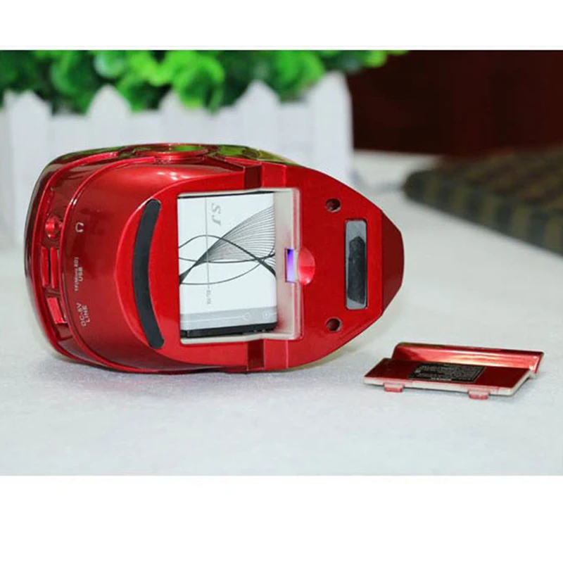 Wireless Bluetooth Speaker bass Portable with TF FM portable speaker computer loudspeaker led columns Irone Man | Электроника