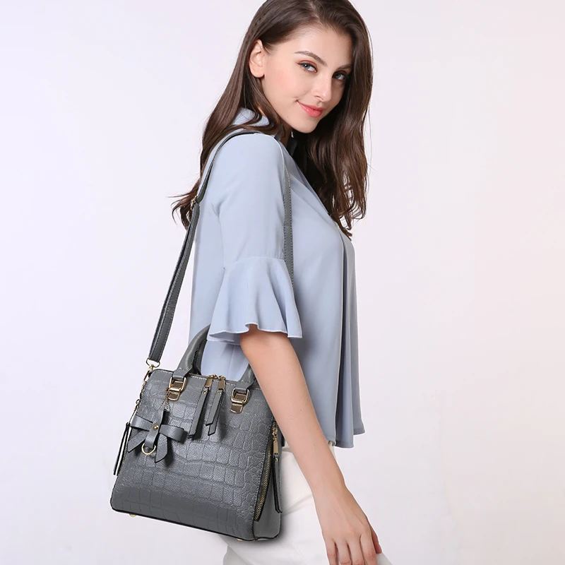 

Women Shoulder Bags PU Leather Handbags for ladies High quality Black Shoulder Bag Girls Messenger bag Casual Women Handbag