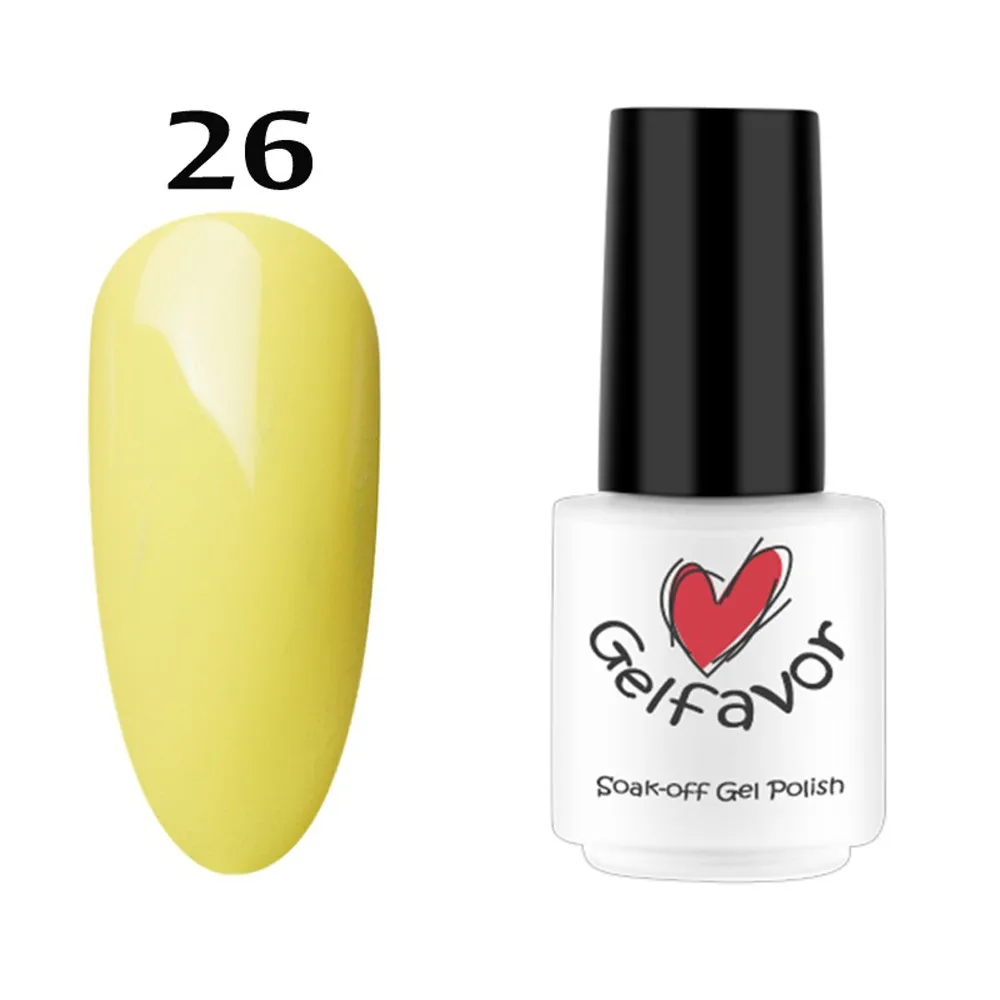 Гель лак для ногтей GELFAVOR @ УФ и светодиодной лампы хамелео долговечный vernis ongle