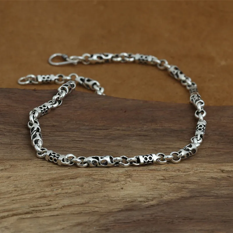 Цепочка длинная из серебра 100% пробы толщиной 5 мм 55 см|necklace 5mm|fashion necklacejewelry necklace |