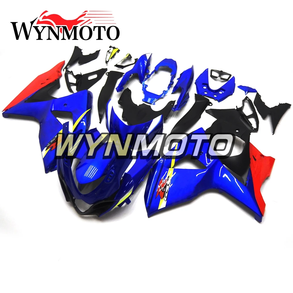 

Complete Fairings Kit For GSXR1000 09-16 09 10 11 12 13 14 15 16 K9 Injection Fairing ABS Plastics Blue Red Cowling Bodywork New