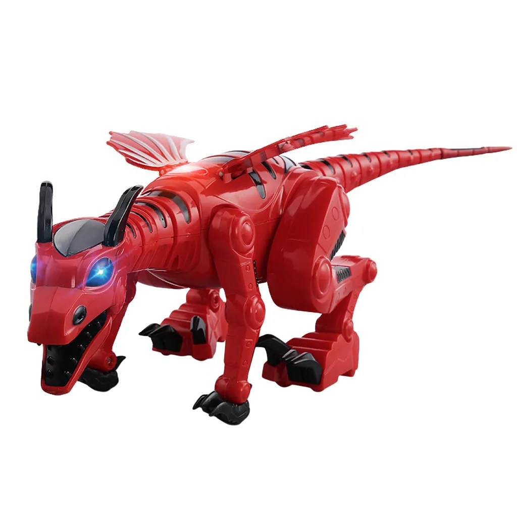 Электрические игрушки для детей пластик Dinosaurios De игрушка фигура светящаяся и