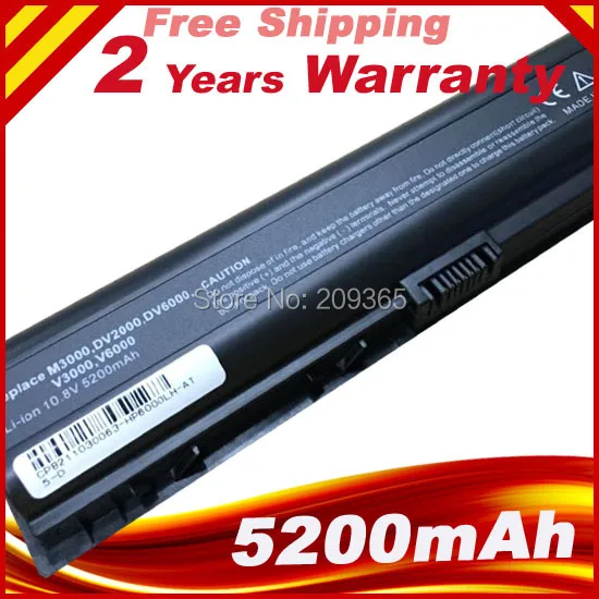 

Перезаряжаемые ноутбук батарея HSTNN-IB46 для HP DV6000 DV6201 V3000 V3240 DV2530 серии