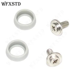 2 комплекта, новые Угловые винты, пластиковые кольца для Panasonic Toughbook CF-19 CF19, угловые винты с пластиковыми кольцами