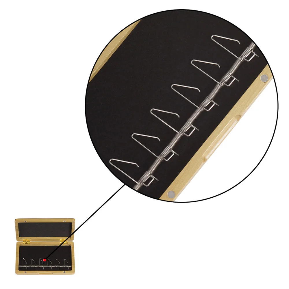 Твердая древесина Bassoon чехол держатель Дерево орех для 6 шт. Reeds|Детали и