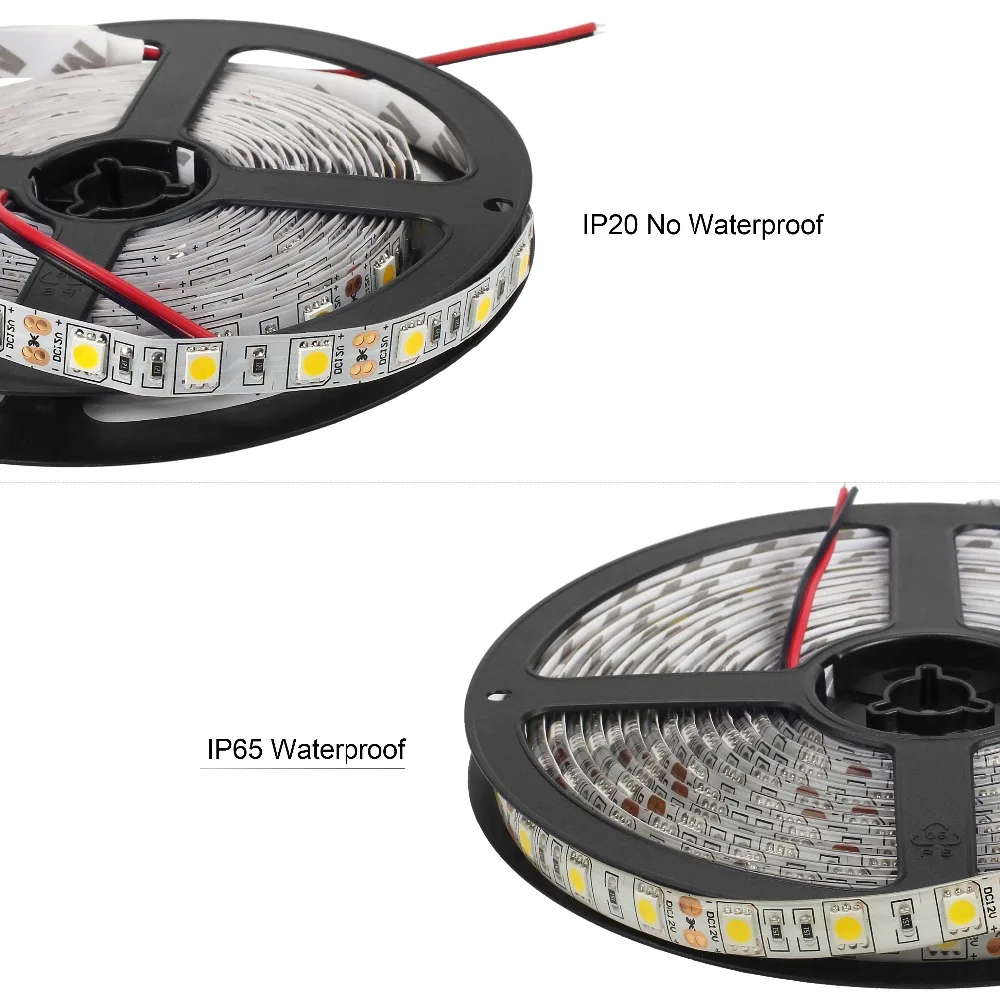 SMD 5050 RGB светодиодный светильник 5 м Диодная лента Светодиодная гибкая 2 4 г RF
