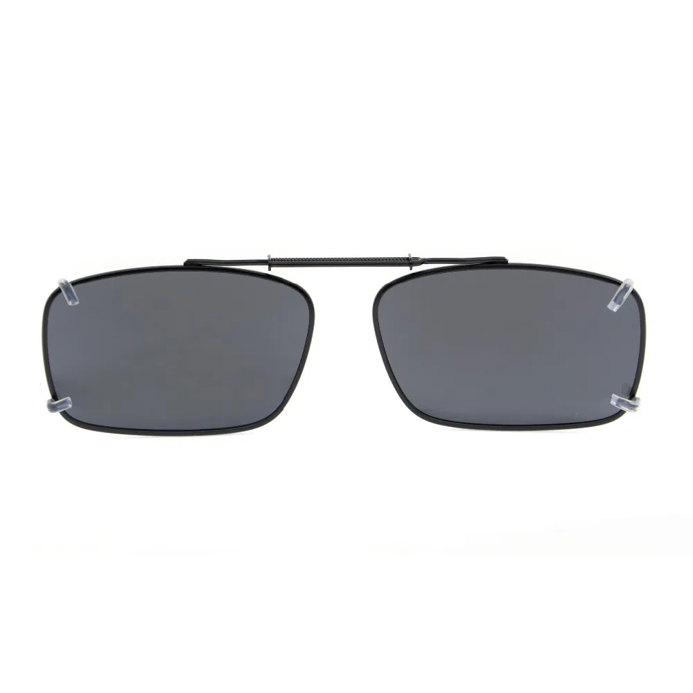 C61 очечник металлическая оправа поляризованные линзы клип на солнцезащитные