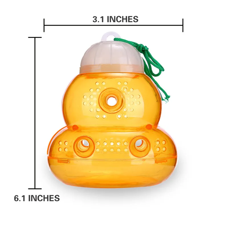 Ловушка для пчелы ловушка устройств ловли мух насекомых Жуков меда подвесная