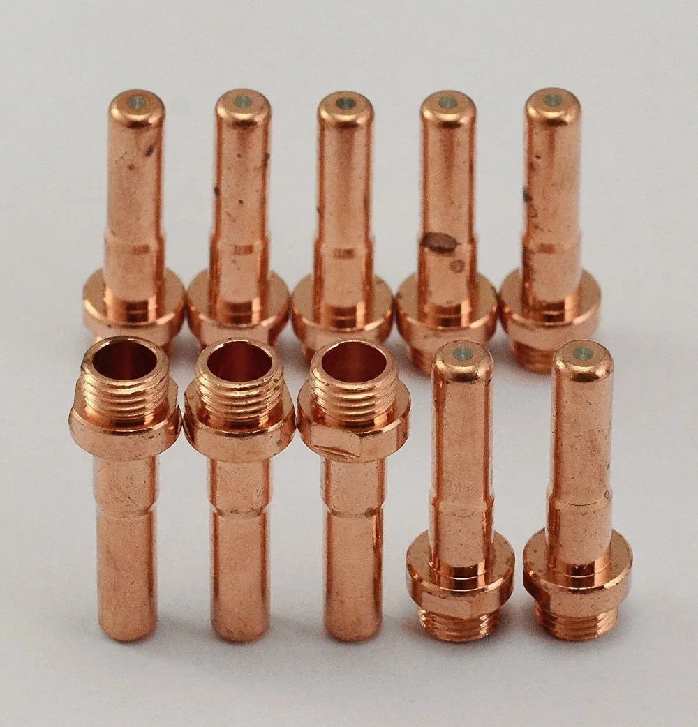 C1403 плазменный комплект расходные электроды Long Fit Cebora P70& Trafimet PR0064 Fit CB70 фонарь, 10PK