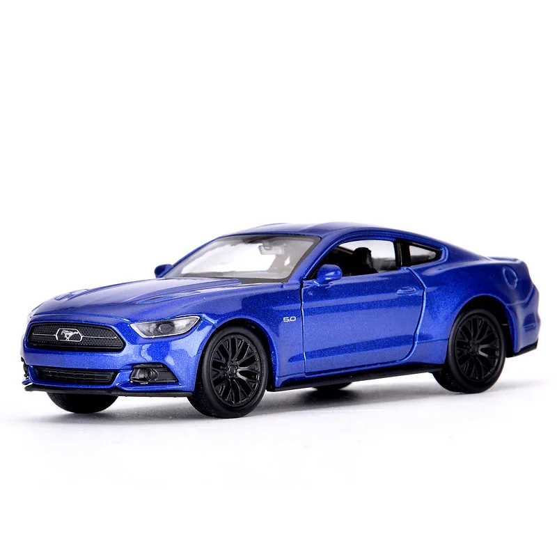 1:36 весы сплав оттягивающаяся модель автомобиля высокая симуляция Ford Mustang