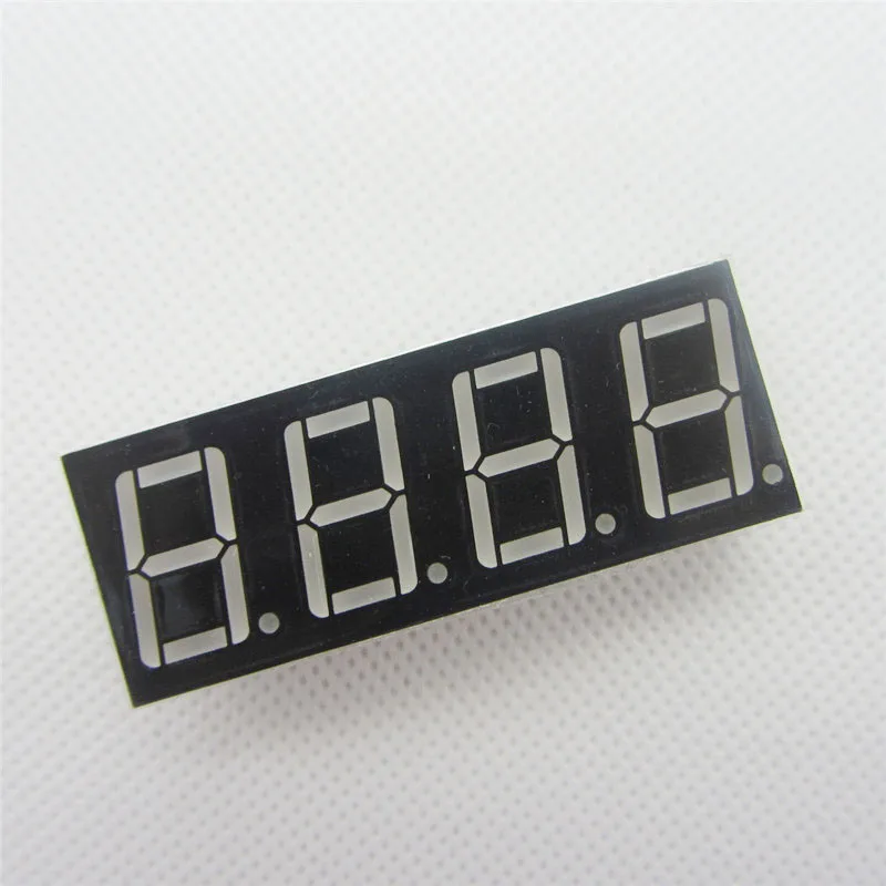 5 шт. 4 битная общая анодная положительная цифровая трубка 0 56 дюйма. 7 сегментов с